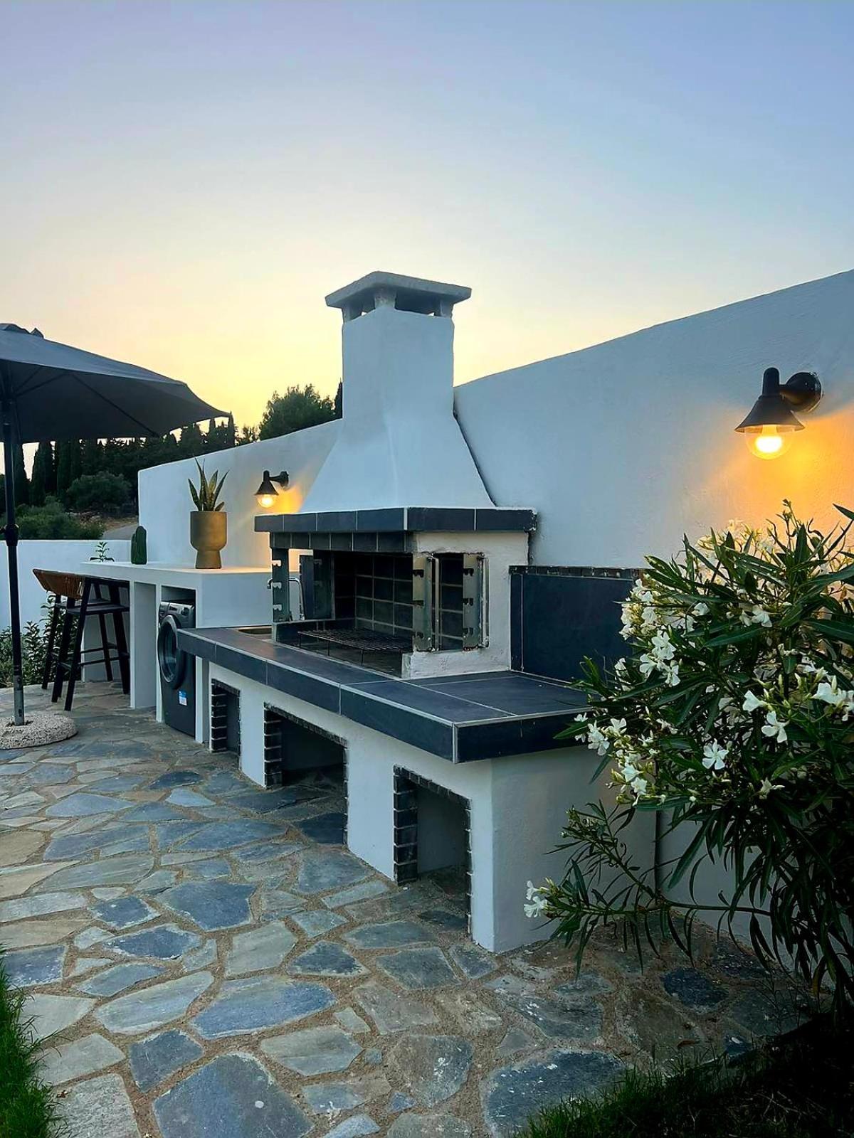 Luz Blanca Villa Agios Leon Luaran gambar