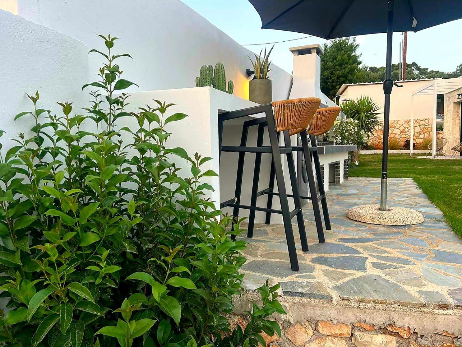 Luz Blanca Villa Agios Leon Luaran gambar