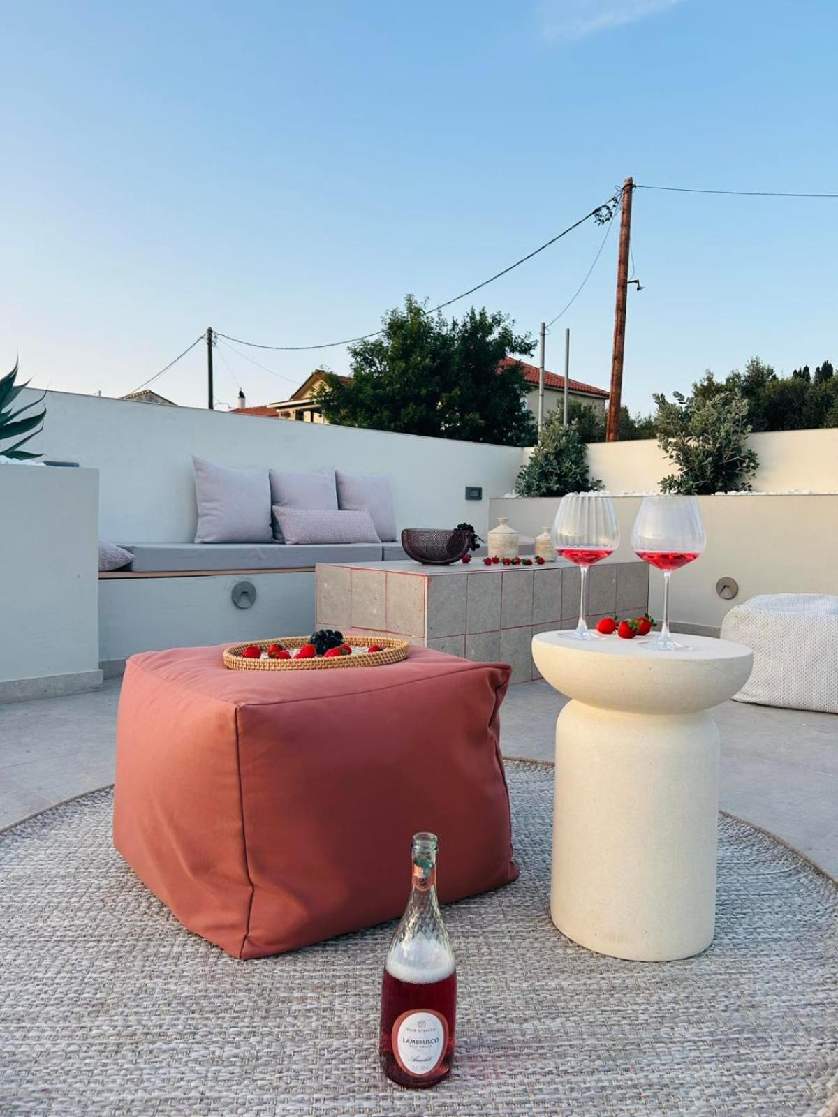 Luz Blanca Villa Agios Leon Luaran gambar