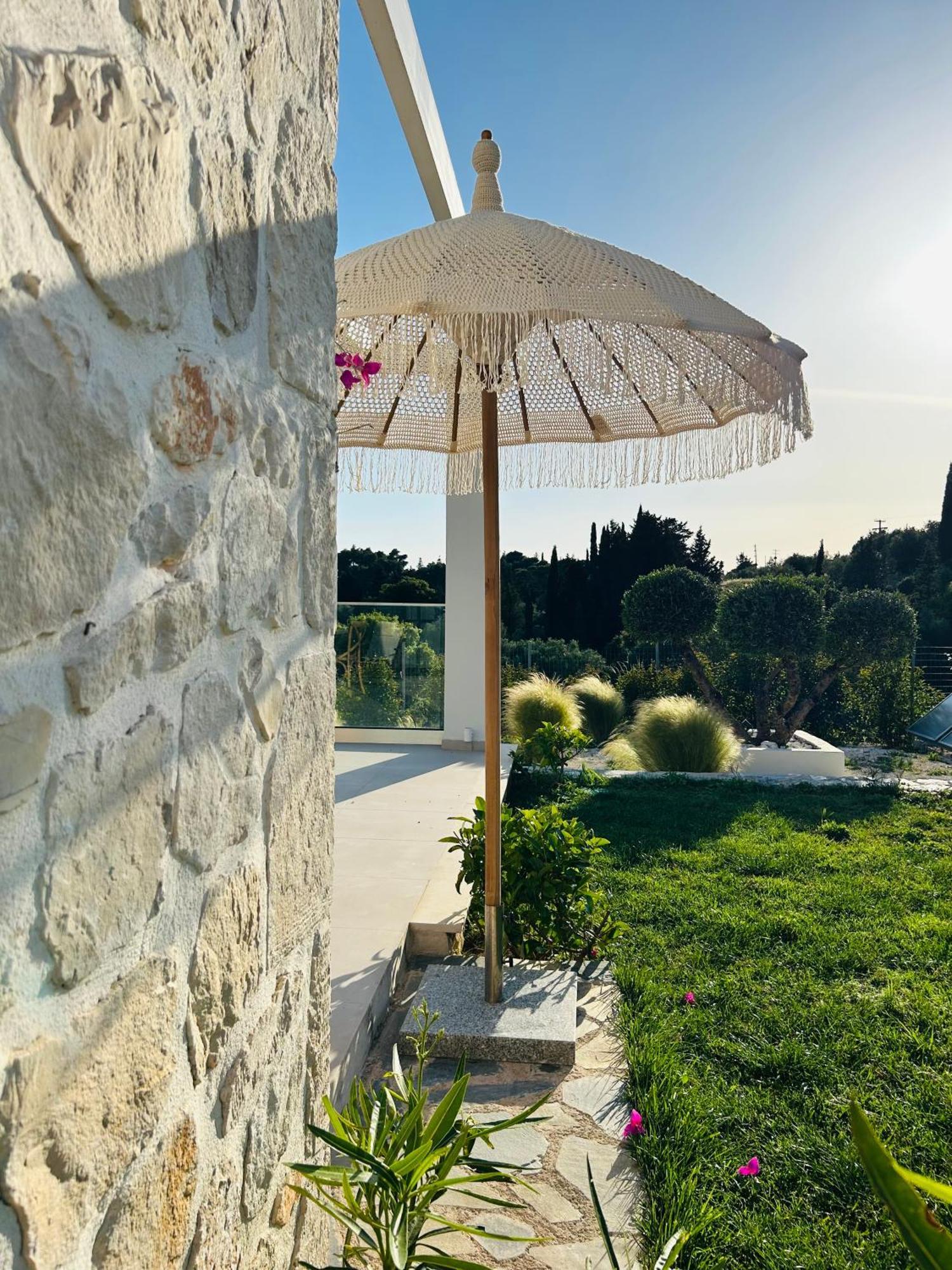 Luz Blanca Villa Agios Leon Luaran gambar